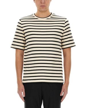 Jil Sander Striped T Shirt - Multicolour