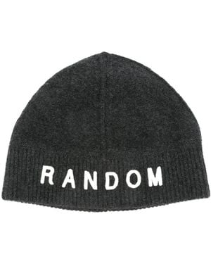 Random Identities Zufällige Identitäten Mütze mit RIS -Logo - Schwarz