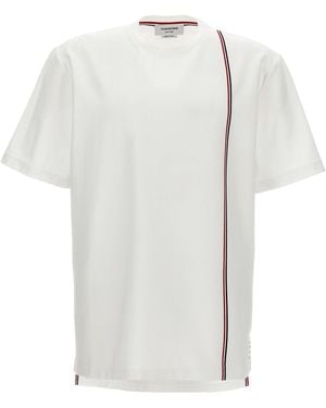 Thom Browne Maglietta "Rwb" - Bianco