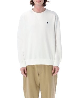 Polo Ralph Lauren Classic Crewneck Sweatshirt - White