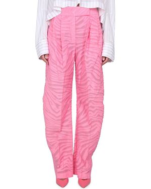 The Attico High Waist Mini Trousers - Pink