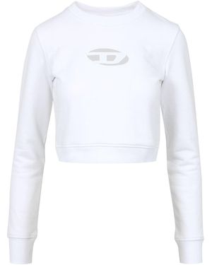 DIESEL Pullover weiß