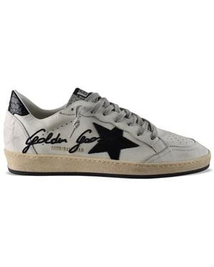 Golden Goose Sneaker A Base Di Marca Di Marca D'Oca D'Oro - Marrone