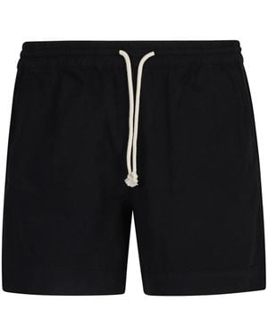 La Paz Pantalones cortos de algodón de - Negro