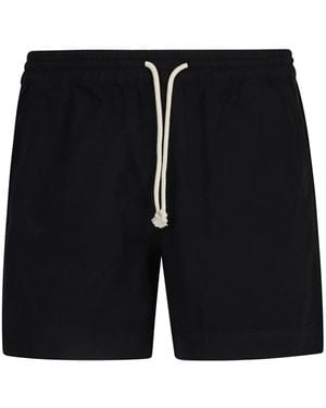 La Paz Cotton Shorts - Black