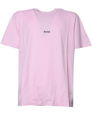 MSGM T-Shirts und Polos - Pink