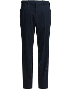 Vince Cotton Pants - Blue