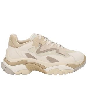 Ash Round-Toe Trainers - Natural