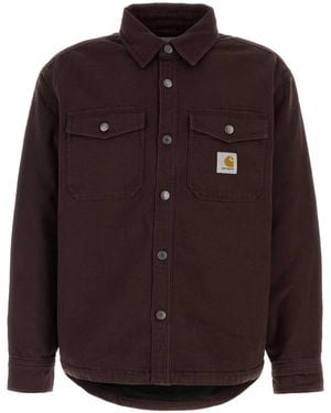 Carhartt Canvas Selby Shirt Jac - Purple
