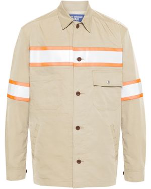 Junya Watanabe Chaqueta Con Detalle Reflectante - Neutro