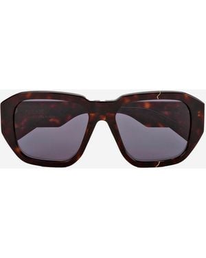 FACE HIDE Viso Nascondi Occhiali Da Sole Cosmo Rotti Con Logo - Nero
