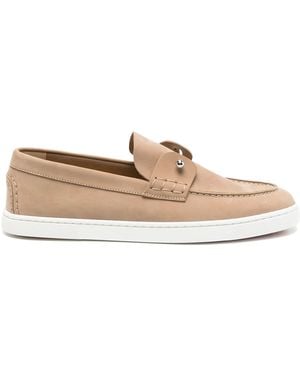 Christian Louboutin Chambeliboat Loafer Aus Kalbsleder - Natur