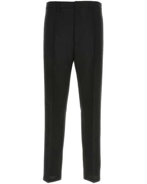Prada Mohair Blend Pant Wool - Black