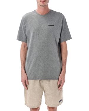 Patagonia P-6 Logo Responsibili-Tee - Grey