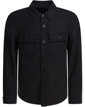 Tom Ford Giacca Overshirt - Nero
