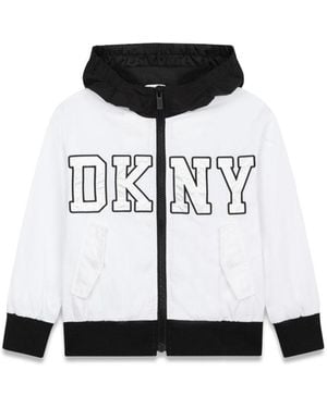 DKNY Hooded Jacket - White