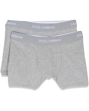 Dolce & Gabbana Dolce & Gabbana Bi-Pack Boxer - Gray