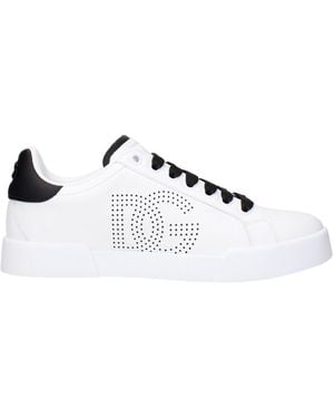 Dolce & Gabbana Portofino Trainers - White