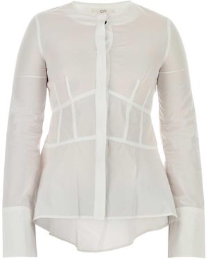 Co. Poplin Shirt - White