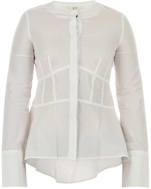 Co. Poplin Shirt - White