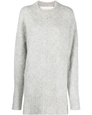 Rodebjer Crew-Neck Alpaca Wool-Blend Sweater - White