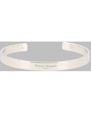 Maison Margiela Cuff Bracelet Manchette Plat Bracelets - Grey