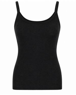 LA ROSE Tanktop Schwarz