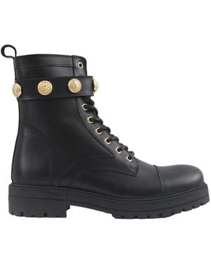 Balmain Amphibian With Laces - Black