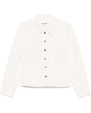 Antik Batik Veste Adonis M - Blanc