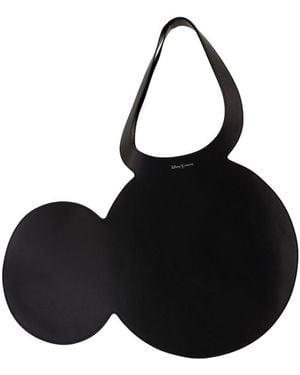 Coperni Mickey Shopper Bag X Disney Leder schwarz