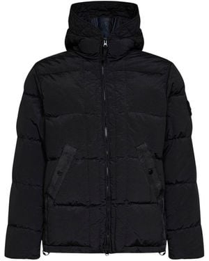 Stone Island Nylon Down Jacket - Black