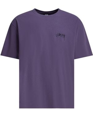Stussy T-Shirts - Purple