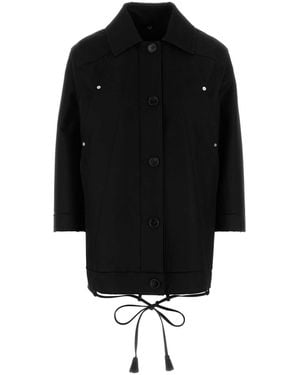 Gucci Black Gabardine Jacket