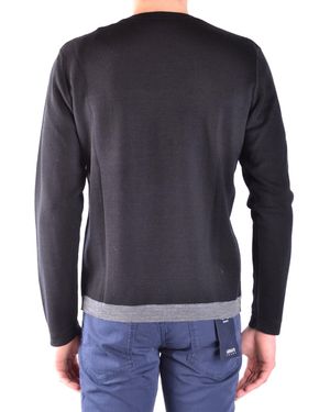 Paolo Pecora Pullover Schwarz - Blau