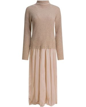 Max & Moi Reve Dresses White - Natural