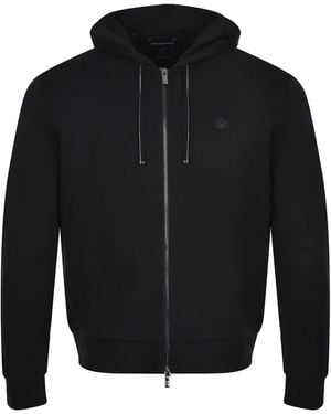 Emporio Armani Sweat-shirt en coton. - Bleu