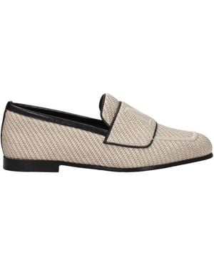 Max Mara Mocassini Lizia Frau Stoff beige/heiße Wüste - Weiß