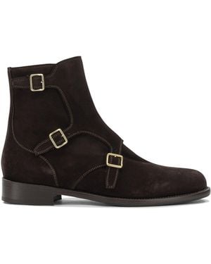 MARETTO® Suede Ankle Boots - Black