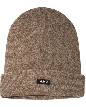 A.P.C. "Herbst" Beanie - Braun