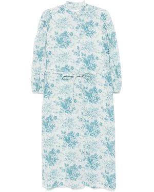 Antik Batik Cinz Long Dress - Blue