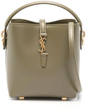 Saint Laurent Le 37 Mini -Umhängetasche - Grün
