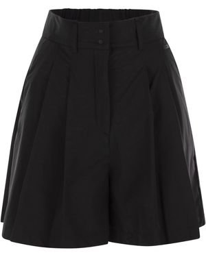 Herno Stretch Nylon Shorts - Black
