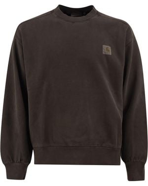 Carhartt Cotton Crew Neck Sweatshirt - Grey