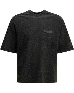 Jacquemus "Ruban" Crew Neck T Shirt - Black