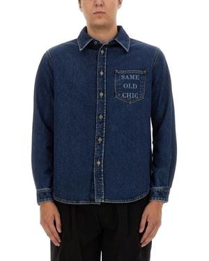 Moschino Same Old Chic' Shirt - Blue