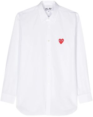 COMME DES GARÇONS PLAY Je dois y aller. - Blanc