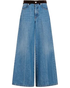 Marni Jeans mit Applikationen - Blau