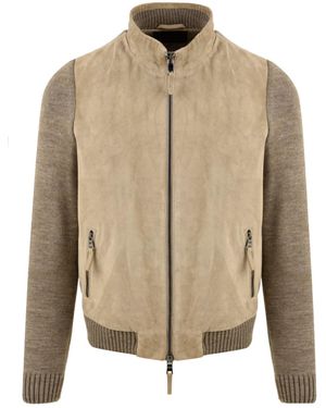 The Jack Leathers Die Jack -Leathers -Mäntel - Natur