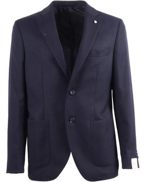 LBM 1911 LUBIAM Giacca Drop 7 - Blue