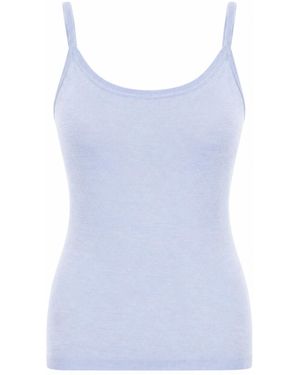 LA ROSE Tank Cash/Seidenhimmel - Blau